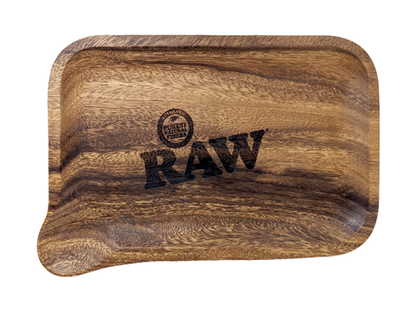 RAW | Wooden Spout Rolling Tray