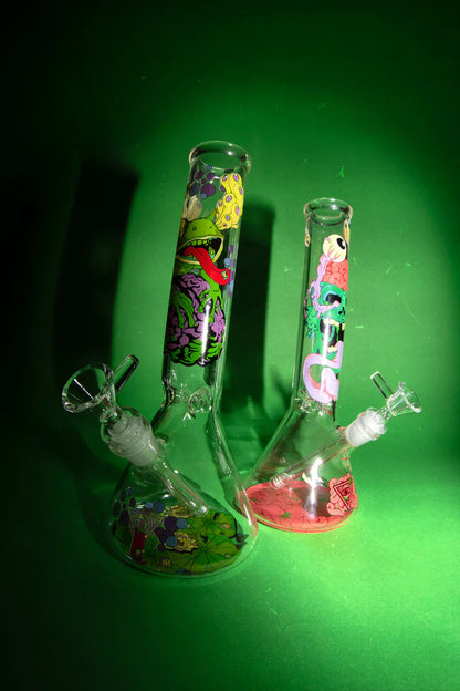 Red Eye Glass® | 10" Brain Frog Beaker