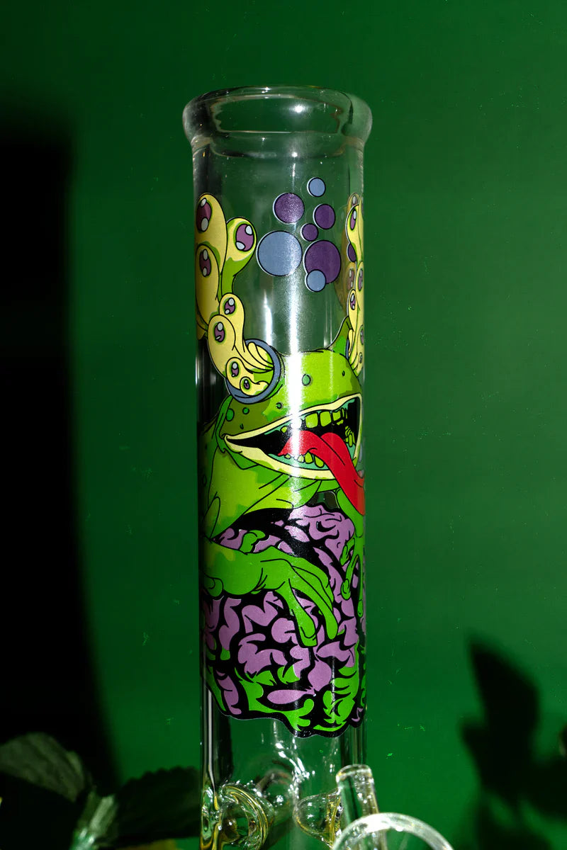 Red Eye Glass® | 10" Brain Frog Beaker