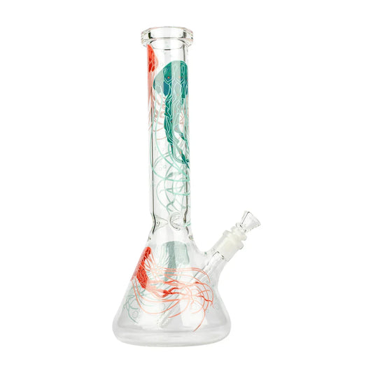 Red Eye Glass® | 15" Jellyfish Beaker Tube