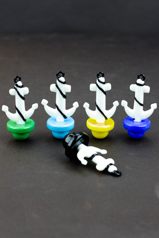 Anchor Glass Carb Cap Pack of 5