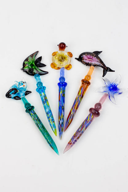 Animal Glass Dabber Pack of 5