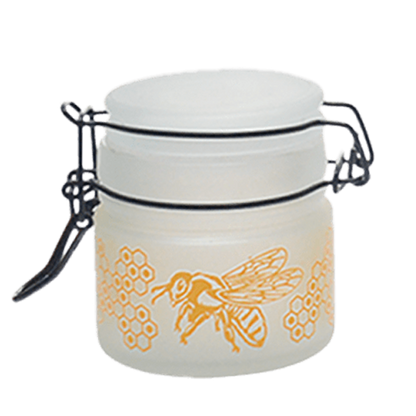 Honey Bee Glass Storage Jar-Multiple Sizes Available [SMKZ-143]
