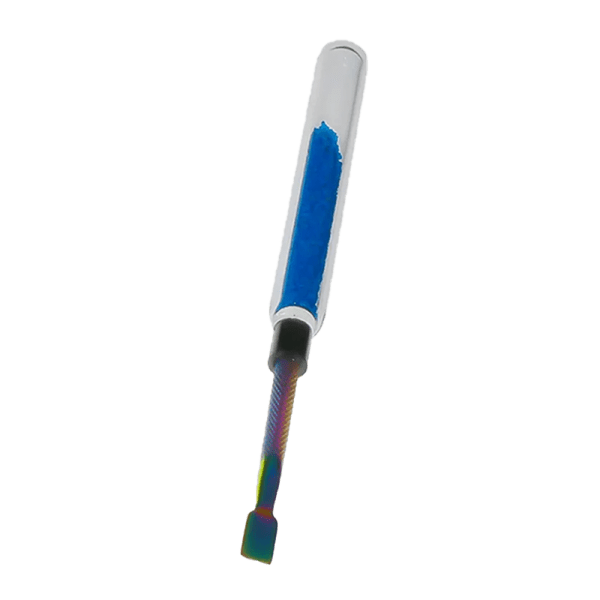 6″ Cute Candy Dabber Tool Poker – Glass & Metal Design