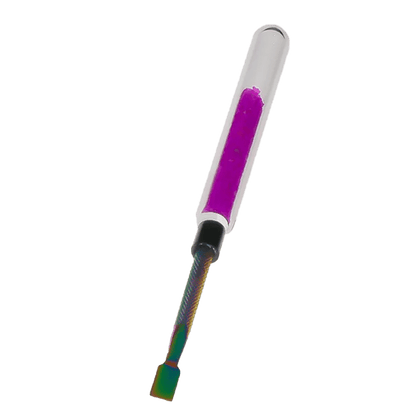 6″ Cute Candy Dabber Tool Poker – Glass & Metal Design