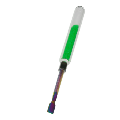 6″ Cute Candy Dabber Tool Poker – Glass & Metal Design