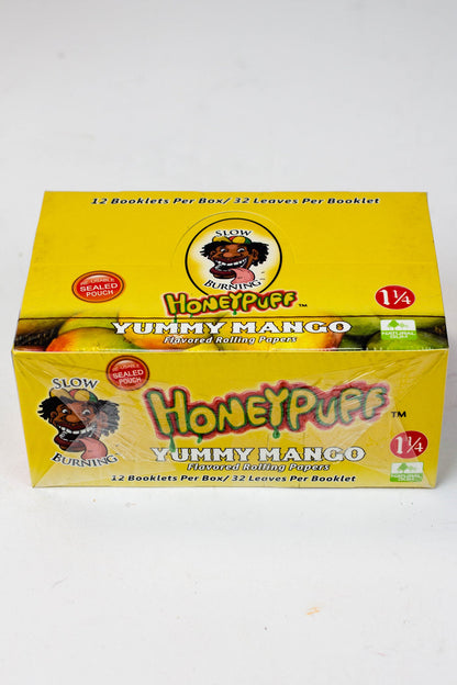 HONEYPUFF 1 1/4 FRUIT FLAVORED ROLLING PAPERS