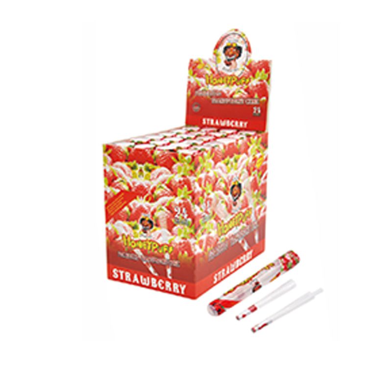 Honey Puff | Pre-Rolled Transparent Flavor Cones – 1 1/4 [P8226-02]