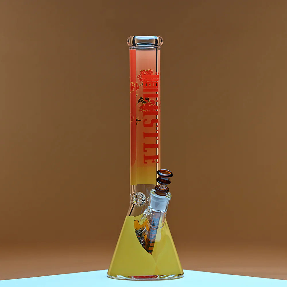 Castle Glassworks | 16" Samurai Bong – Extra Thick Glass (CG-201)