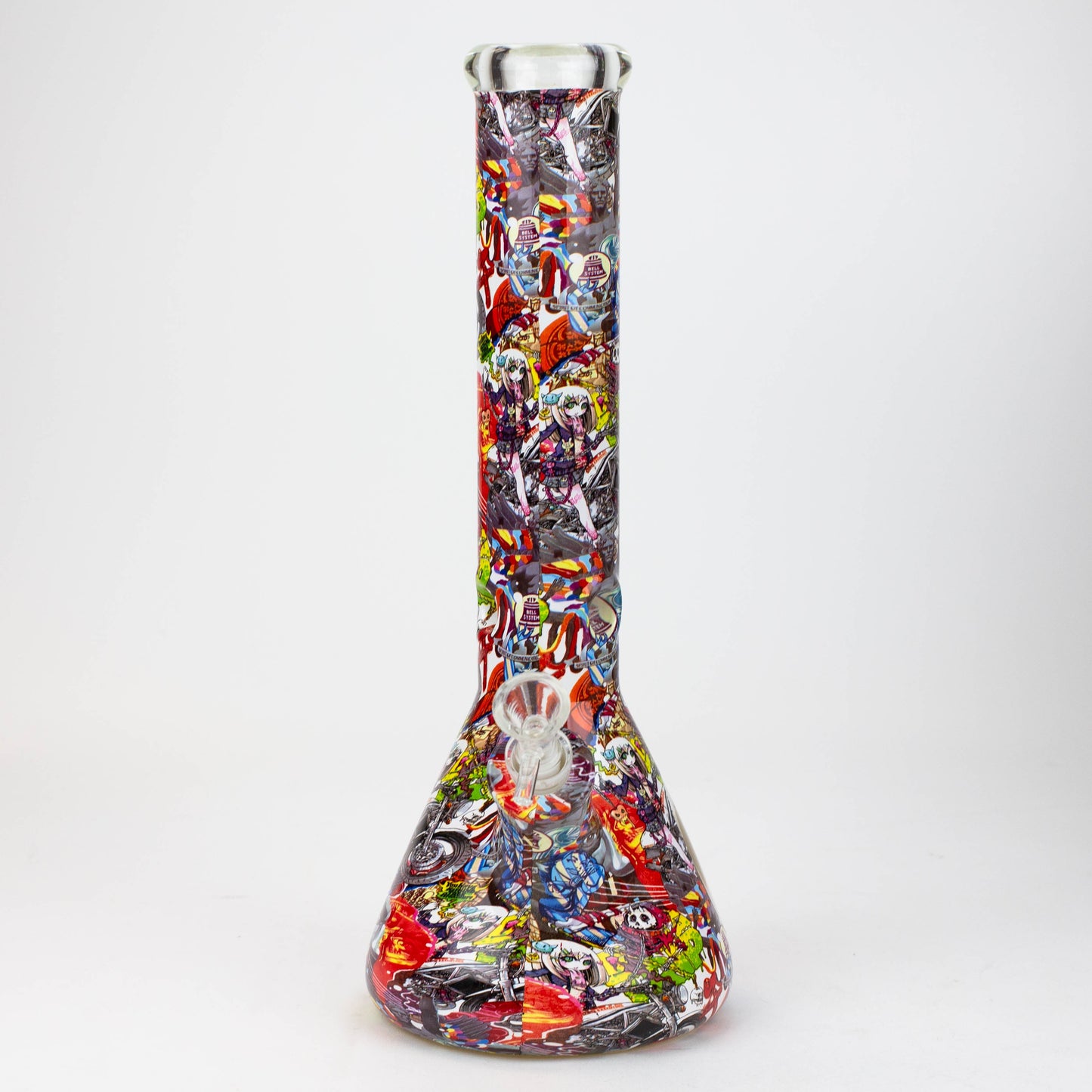 14" Graffiti Wrap Water pipe 9mm