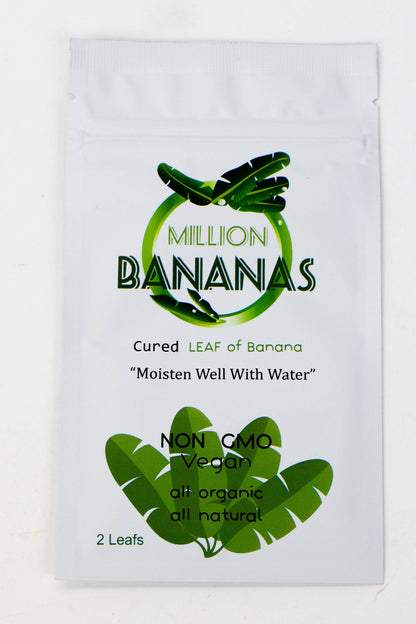 Million Bananas Cured Rolling leaf Pouch Display Box - 25 packs