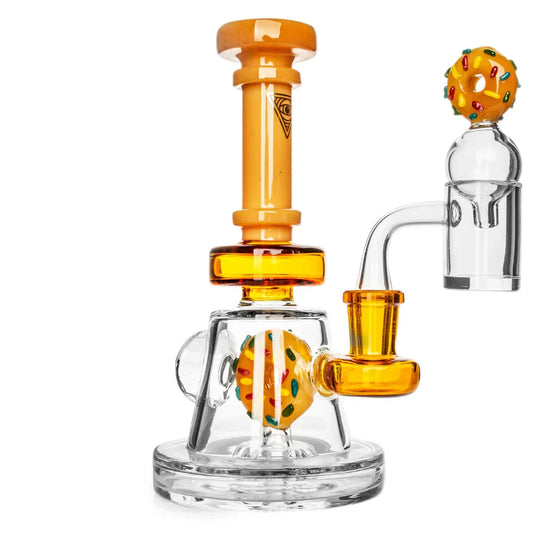 Red Eye Glass® | 8" Freshly Baked Concentrate Rig Set