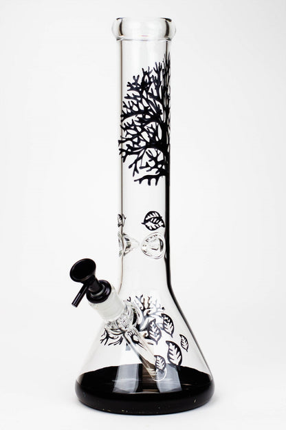 14" Tree of Life classic beaker glass bong