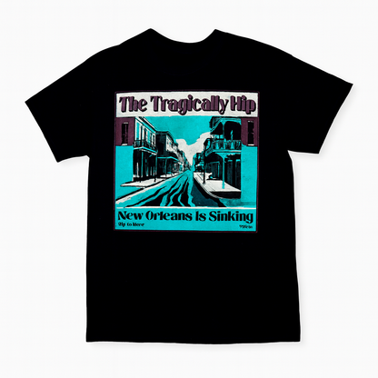 The Tragically Hip | "New Orleans" Men's T-Shirt Black - Officially Licensed