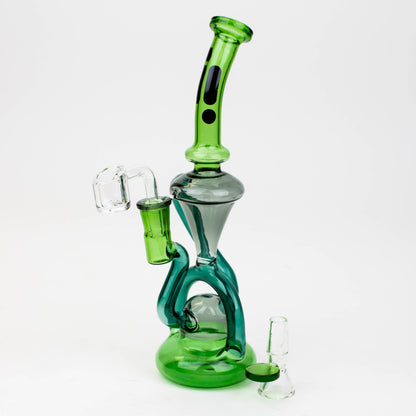 10" Infyniti Glass 2-in-1 recycler