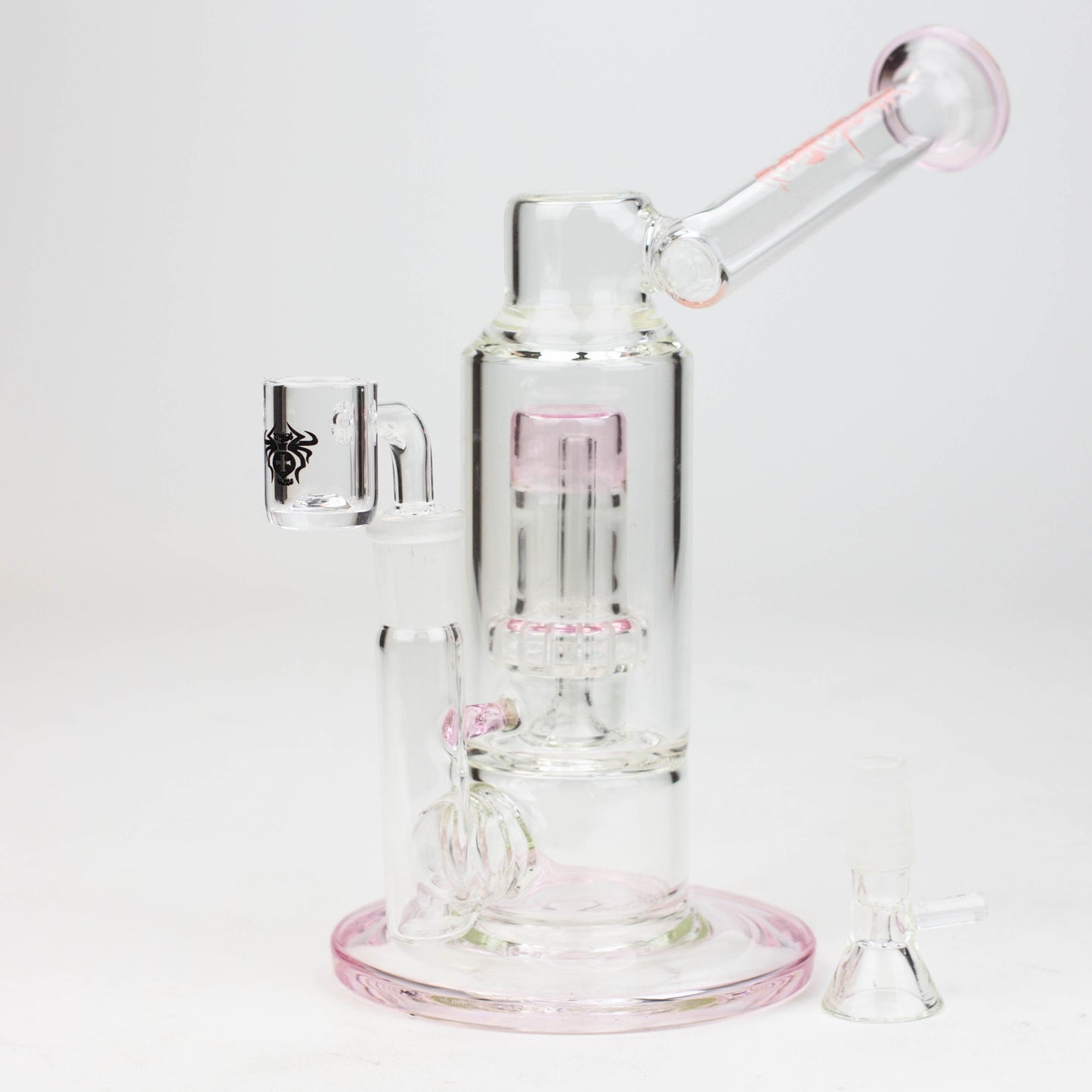 7" XTREME 2-in-1 Showerhead perc. glass Bong [XTR305]