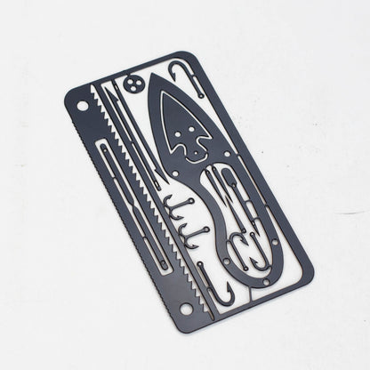 18-in-1 Wallet Multifunction Survival Tool Kit
