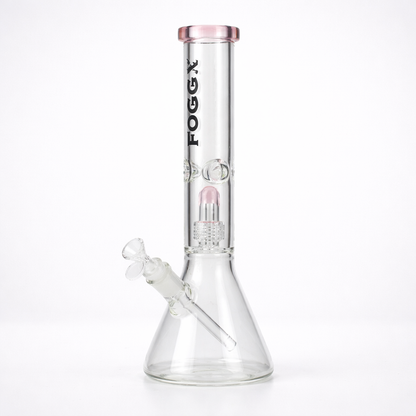 FOGGX | 14" Glass Water Pipe with Percolator
