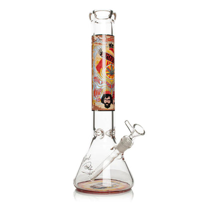 Cheech & Chong® Glass | 15" 7mm Thick 420 Mind Meld Water Pipe