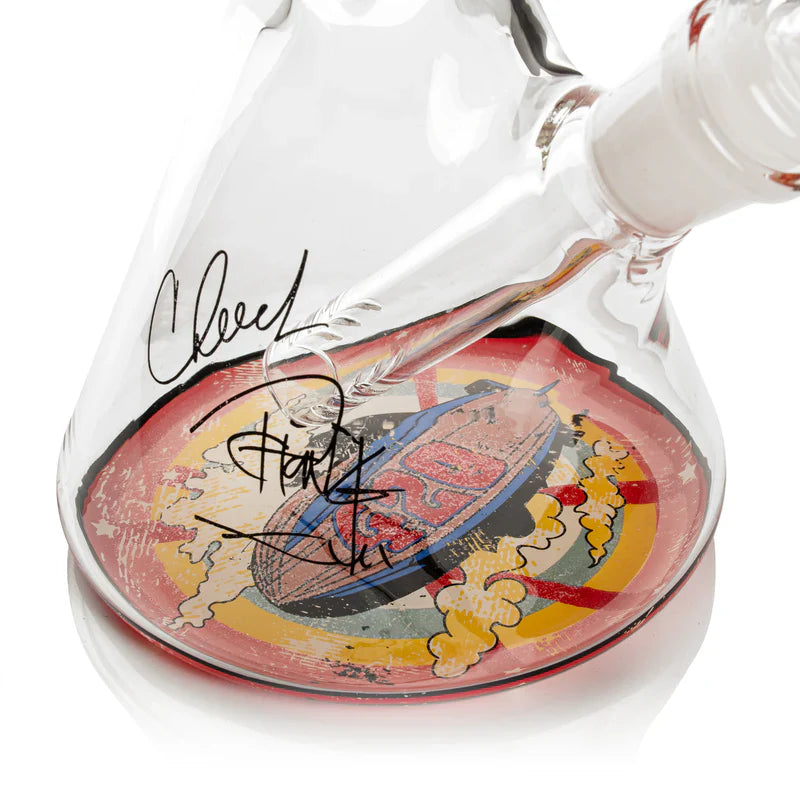 Cheech & Chong® Glass | 15" 7mm Thick 420 Mind Meld Water Pipe