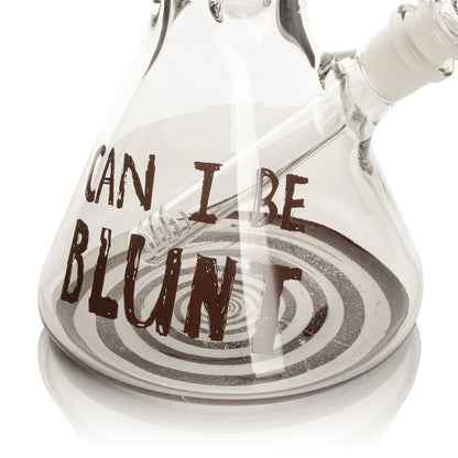 Cheech & Chong® Glass | 15" 7mm Thick Can I Be Blunt Beaker Base Water Pipe