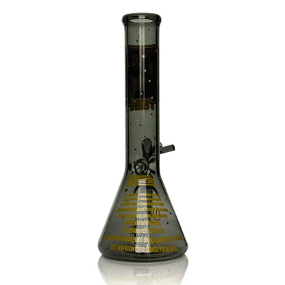 Cheech & Chong® Glass | 10" Stoners in Space Beaker Base Water Pipe