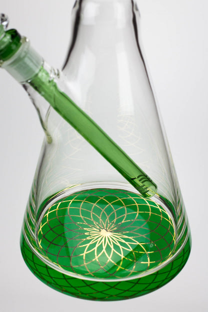 32" DANK 7 mm curved tube beaker water bong