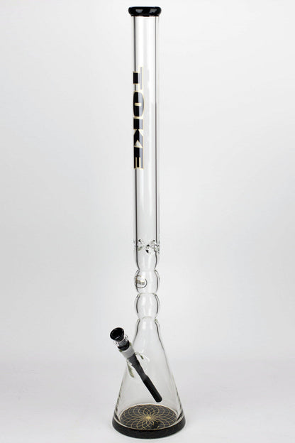 32" DANK 7 mm curved tube beaker water bong