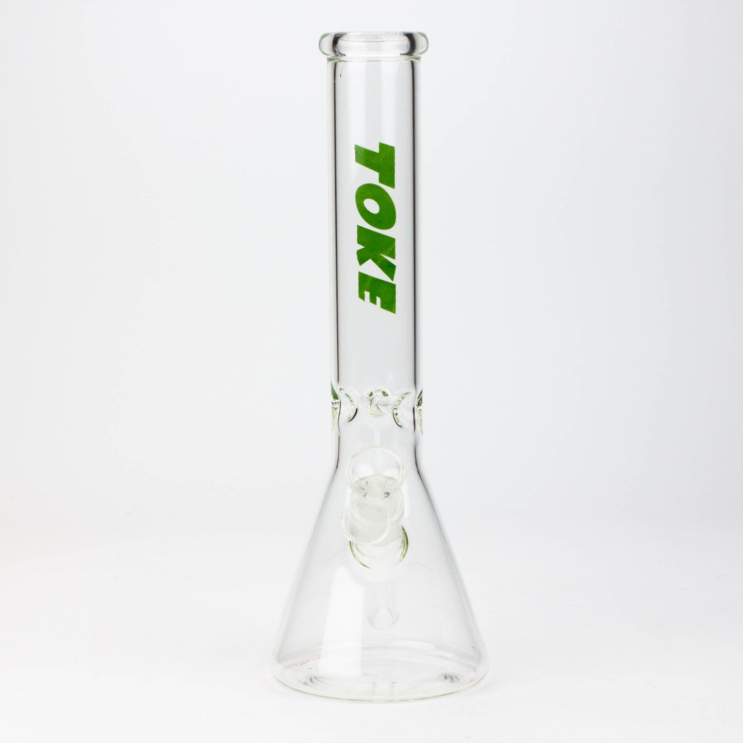 TOKE - 12" Beaker glass water bong