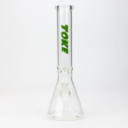 TOKE - 12" Beaker glass water bong