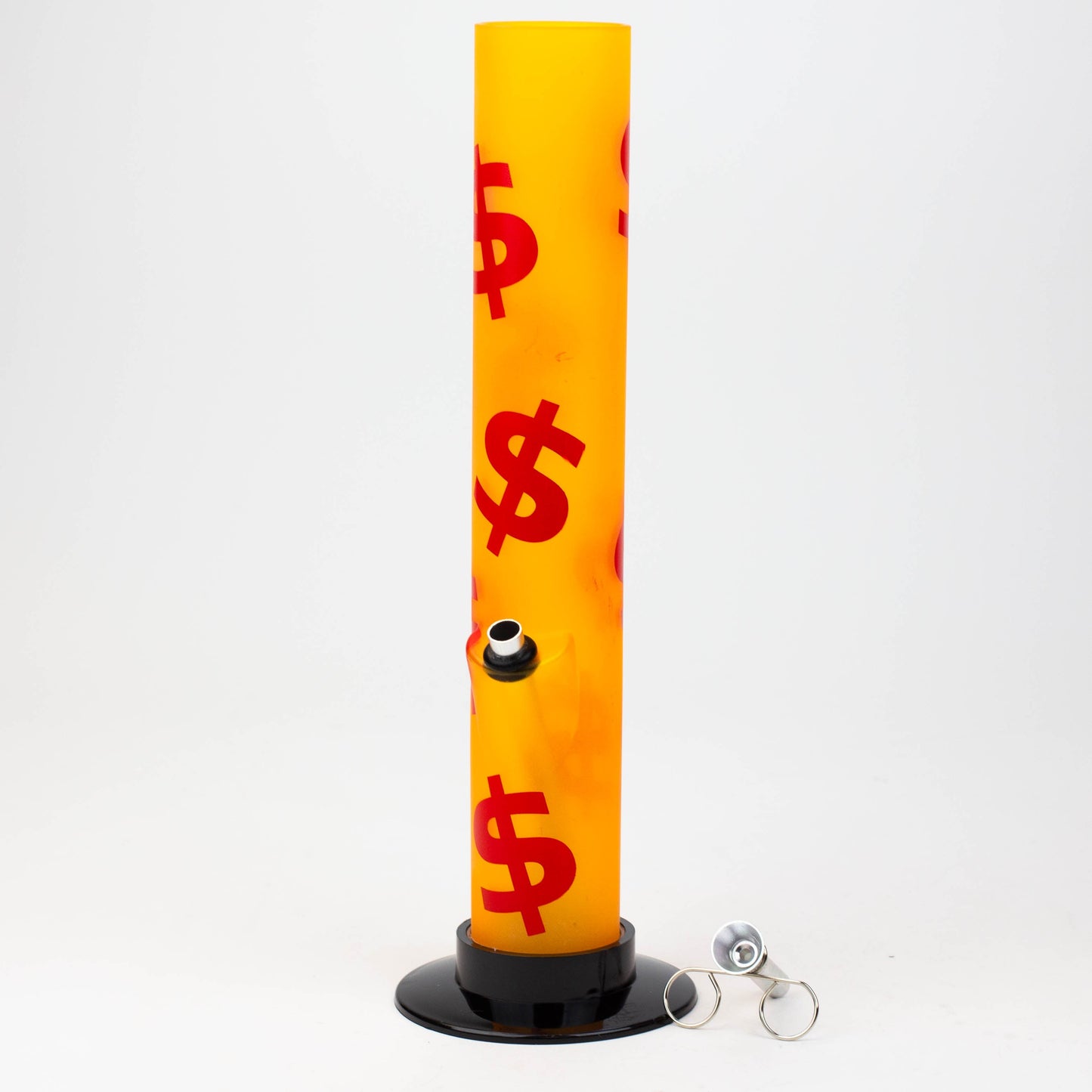12" acrylic water pipe assorted [FAM-C]