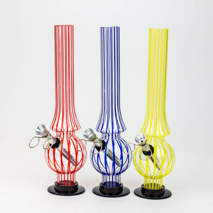 10" acrylic water pipe assorted [FK series]