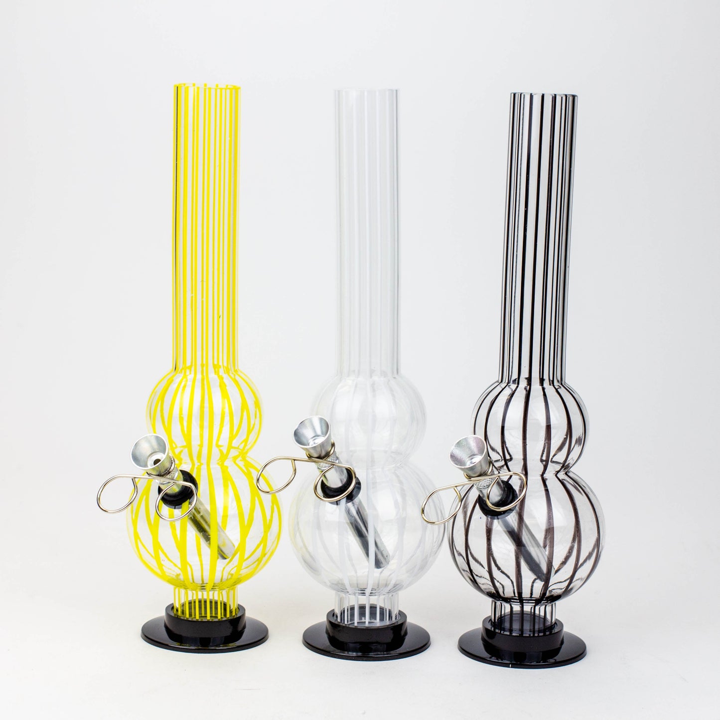 10" acrylic water pipe assorted [FK series]