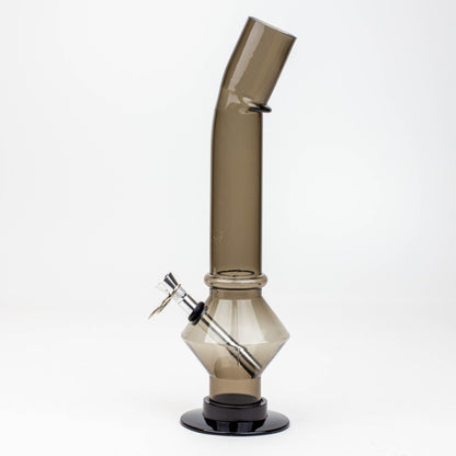 11" bent neck acrylic water pipe assorted [FP series]