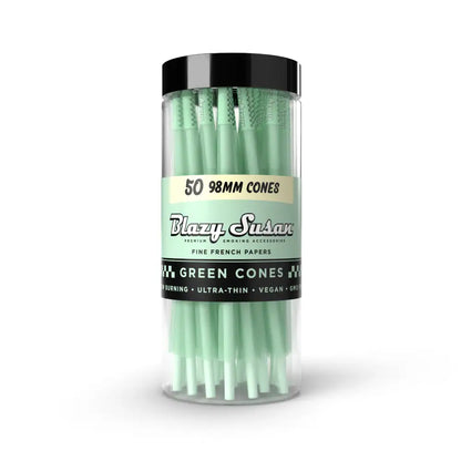 Blazy Susan | Green Cones Jar – (50 Count)