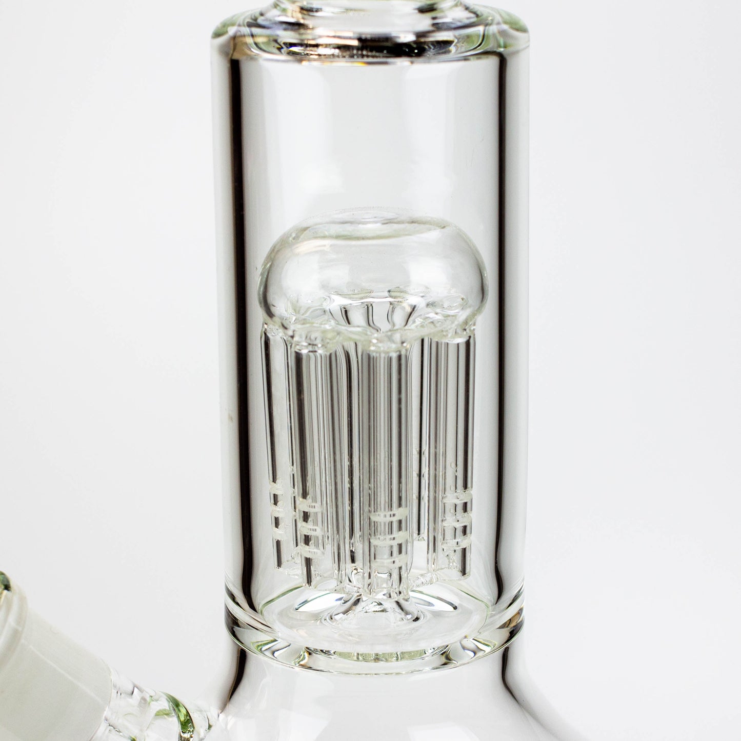 13" KUSH 8 tree-arm round base glass bong [H2]