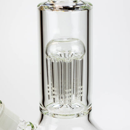 13" KUSH 8 tree-arm round base glass bong [H2]