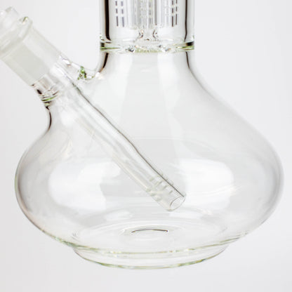 13" KUSH 8 tree-arm round base glass bong [H2]