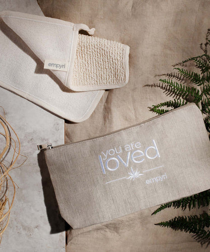 empyri - Hemp washcloth dual-sided + exfoliating