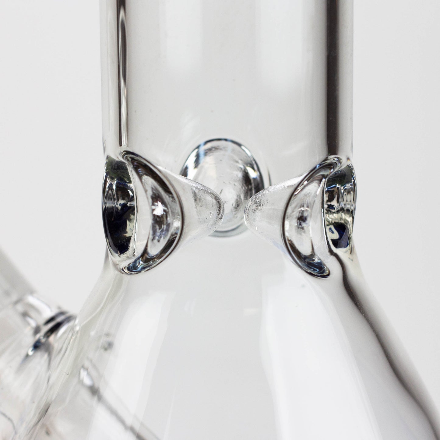 8" Color bottom Glass Bong [C6307]