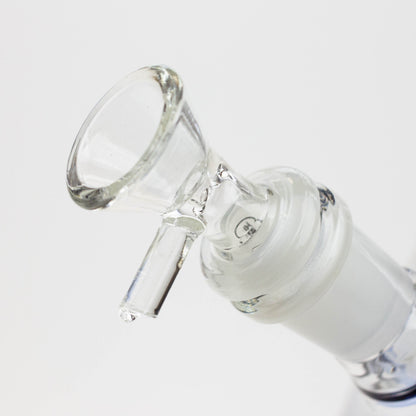 8" Color bottom Glass Bong [C6307]