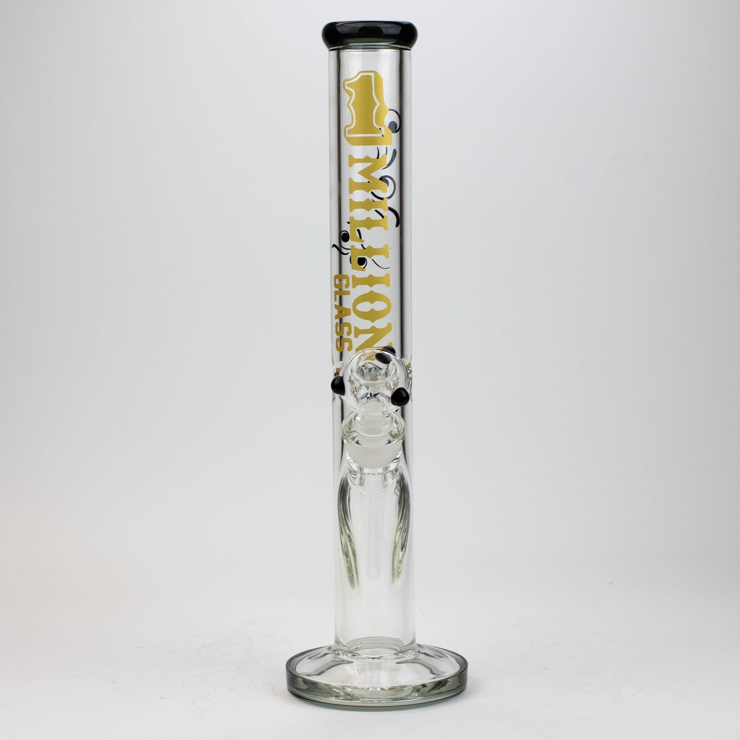 16" 1-MILLION Glass / 9mm / glass tube water bong [M004]