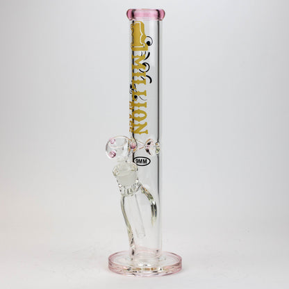 16" 1-MILLION Glass / 9mm / glass tube water bong [M004]