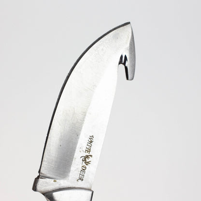 Skinner knife Buffalo Horn Grip Drop Point [WD9412]