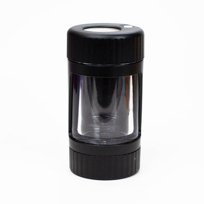 COOKIE | 4 IN 1 UTILITY JAR WITH GRINDER AND ONE HITTER