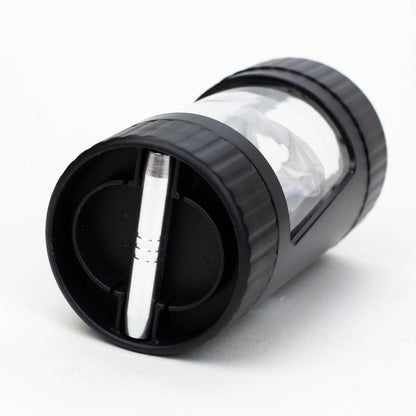 COOKIE | 4 IN 1 UTILITY JAR WITH GRINDER AND ONE HITTER