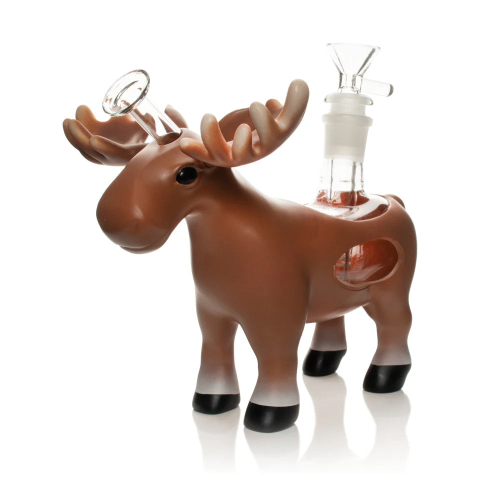LIT® Silicone | 7" Moose Water Pipe