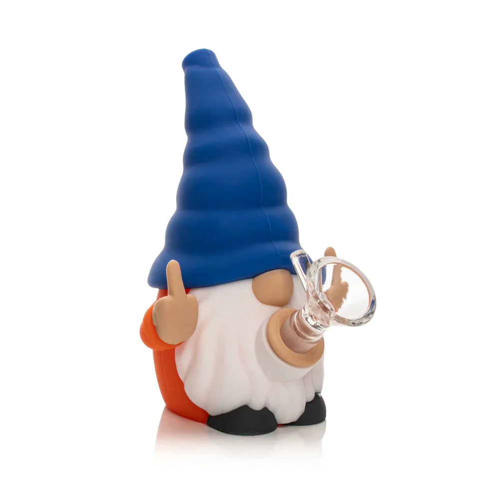 LIT® Silicone | 6" No Fux Gnome Water Pipe