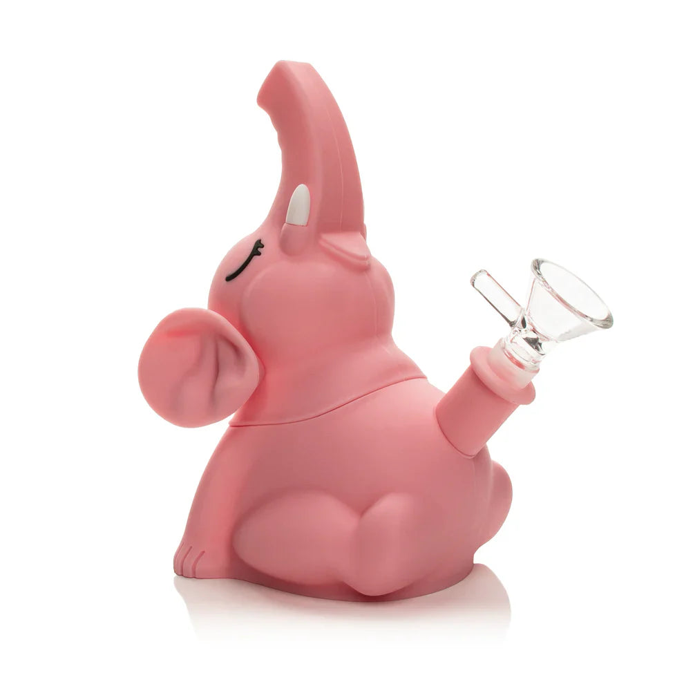 LIT® Silicone | 6" Elephant Water Pipe