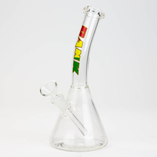 DANK | 8" beaker Bong with Bent Neck